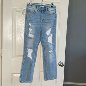 Cello Jeans Size 7 / 27 Distressed Jeans